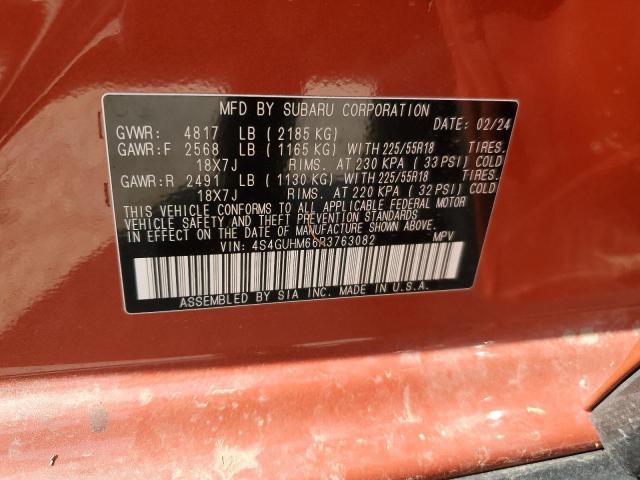 2024 SUBARU CROSSTREK - 4S4GUHM66R3763082
