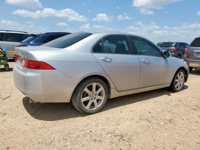 ACURA TSX 2005 silver  gas JH4CL96875C021261 photo #4