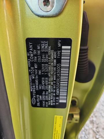 2020 HYUNDAI KONA ULTIM KM8K53A59LU436005