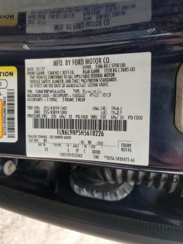 2017 LINCOLN CONTINENTA 1LN6L9NP5H5618226