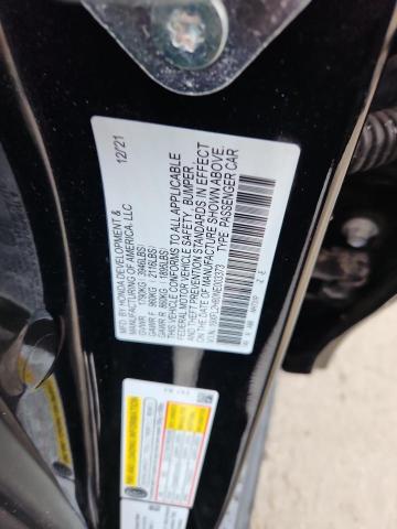 2022 HONDA CIVIC SPOR 19XFL2H80NE003373