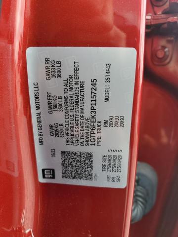 2023 GMC CANYON DEN 1GTP6FEK3P1157245