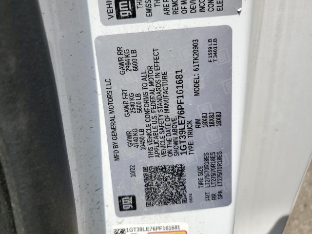 2023 GMC SIERRA K25 1GT39LE76PF161681