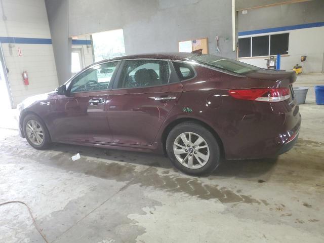 Vin: 5xxgt4l35gg015699, lot: 61222345, kia optima lx 20162
