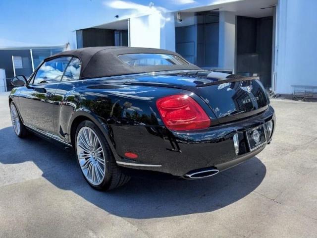 BENTLEY CONTINENTA 2010 black converti gas SCBDP3ZA9AC062XXX photo #4