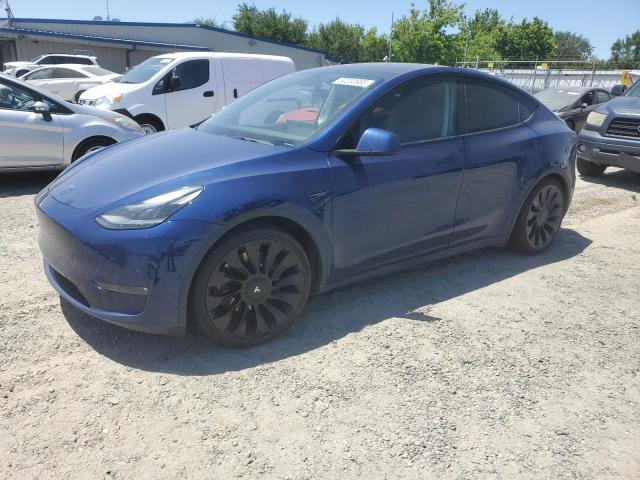 2022 TESLA MODEL Y - 7SAYGDEF6NF337710