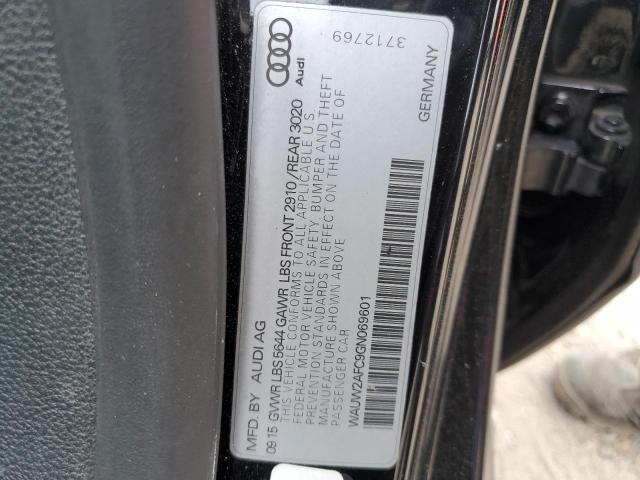 2016 AUDI S7 PRESTIG WAUW2AFC9GN069601