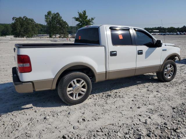 FORD F150 SUPER 2005 white crew pic gas 1FTPW12525FB71719 photo #4