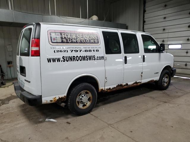 CHEVROLET EXPRESS G2 2006 white  gas 1GCGG25V561233384 photo #4