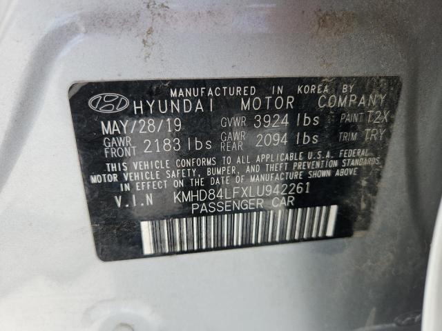 2020 HYUNDAI ELANTRA SE - KMHD84LFXLU942261