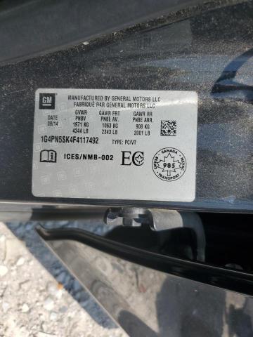 2015 BUICK VERANO 1G4PN5SK4F4117492