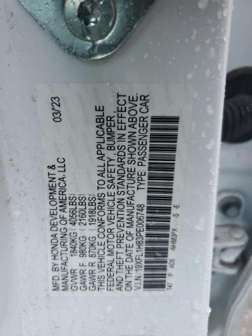 2023 HONDA CIVIC SPOR - 19XFL1H83PE006748