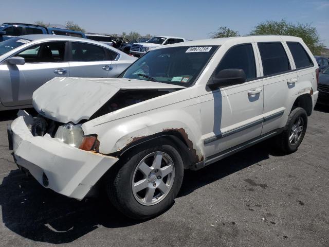 JEEP GRAND CHER 2008 white  gas 1J8GS48K38C121436 photo #1