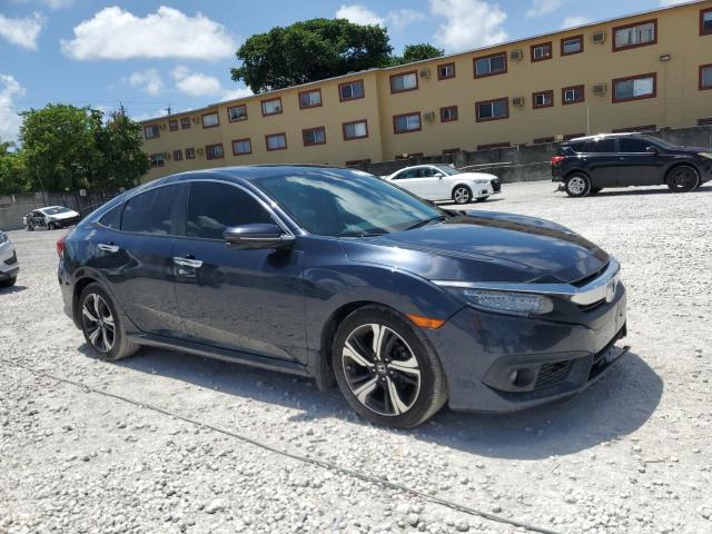 Vin: 19xfc1f97he016650, lot: 61712155, honda civic touring 20174