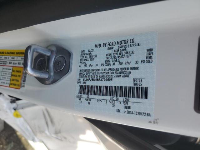 2024 LINCOLN NAUTILUS R 5LMPJ8K48RJ799505
