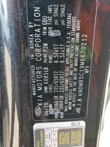 2021 KIA SEDONA LX KNDMB5C19M6670212