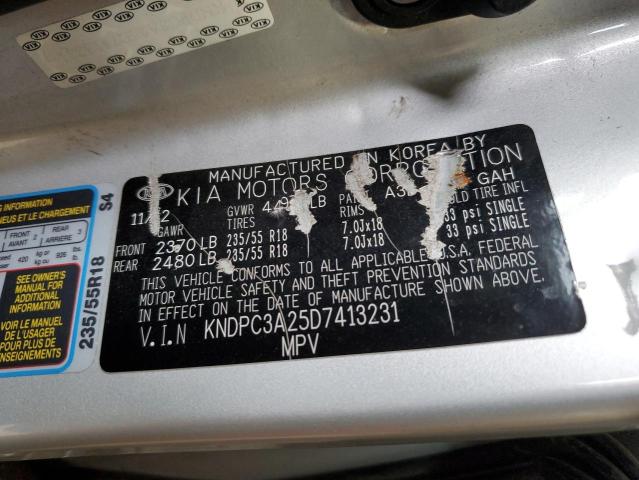 2013 KIA SPORTAGE E - KNDPC3A25D7413231