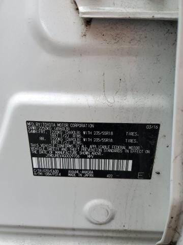 2016 TOYOTA RAV4 HV LI JTMDJREV4GD029706