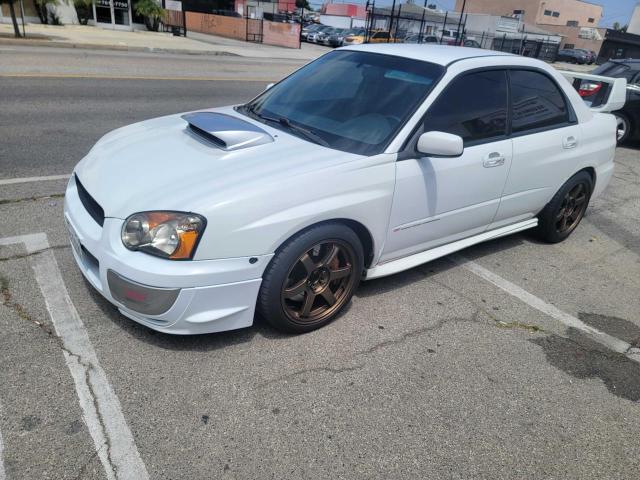 SUBARU IMPREZA WR 2004 white sedan 4d gas JF1GD70624L517486 photo #3