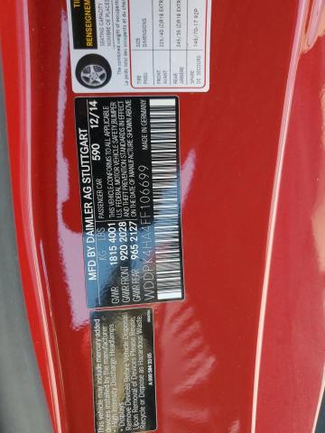 2015 MERCEDES-BENZ SLK 250 WDDPK4HA4FF106699