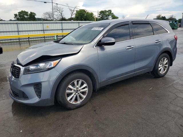 KIA SORENTO LX AWD 2020 blue  gas 5XYPGDA38LG638098 photo #1