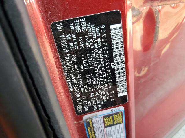 2017 KIA SORENTO LX - 5XYPG4A3XHG325366
