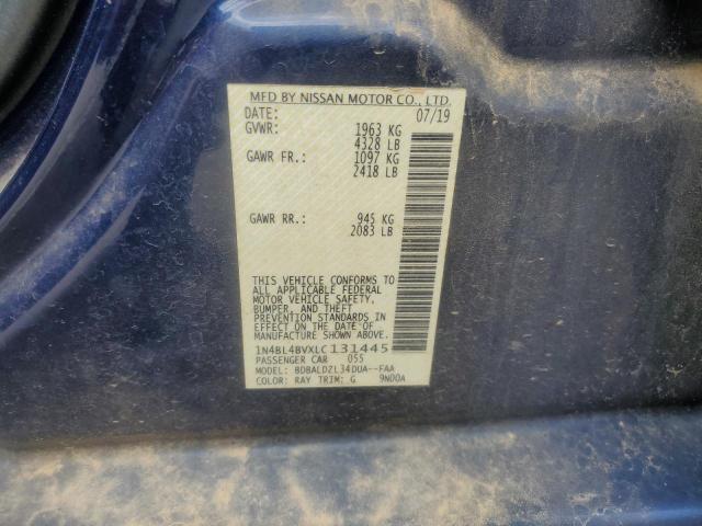 2020 NISSAN ALTIMA S - 1N4BL4BVXLC131445