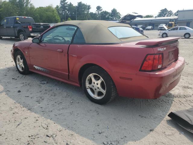 FORD MUSTANG 2003 red  gas 1FAFP44443F435749 photo #3