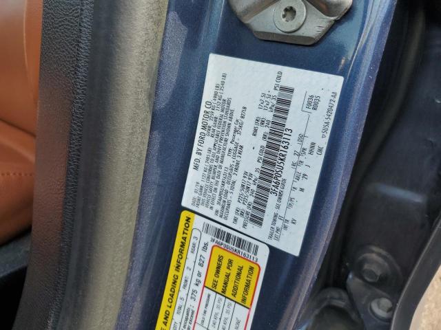 2019 FORD FUSION TIT #3314904519