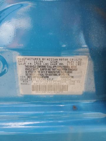 2025 NISSAN VERSA SR 3N1CN8FV6SL824299
