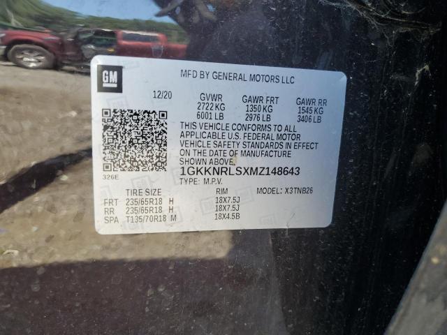 2021 GMC ACADIA SLE 1GKKNRLSXMZ148643