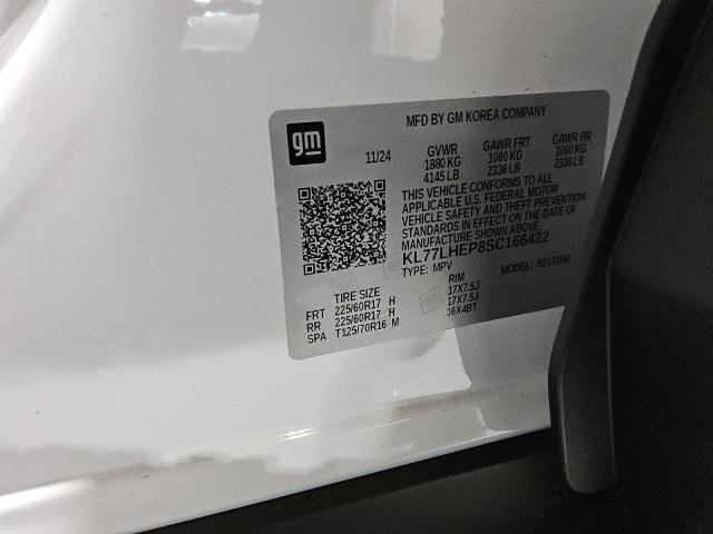 2025 CHEVROLET TRAX 1LT KL77LHEP8SC166422