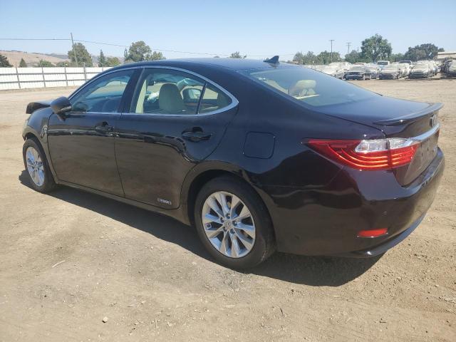LEXUS ES 300H 2014 black  hybrid engine JTHBW1GG4E2049759 photo #3