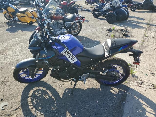 YAMAHA MT-03 2022 blue  gas MH3RH20Y1NK008123 photo #4