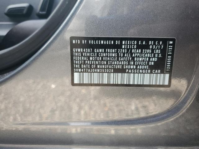 2017 VOLKSWAGEN JETTA GLI - 3VW4T7AJ0HM353028