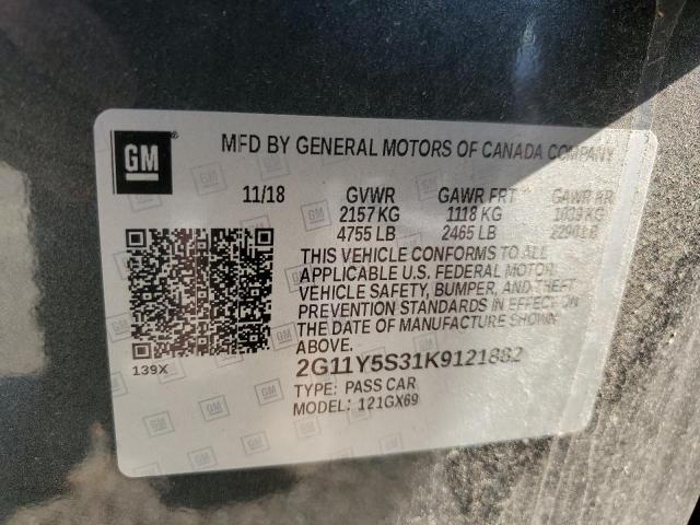 2019 CHEVROLET IMPALA LS 2G11Y5S31K9121882