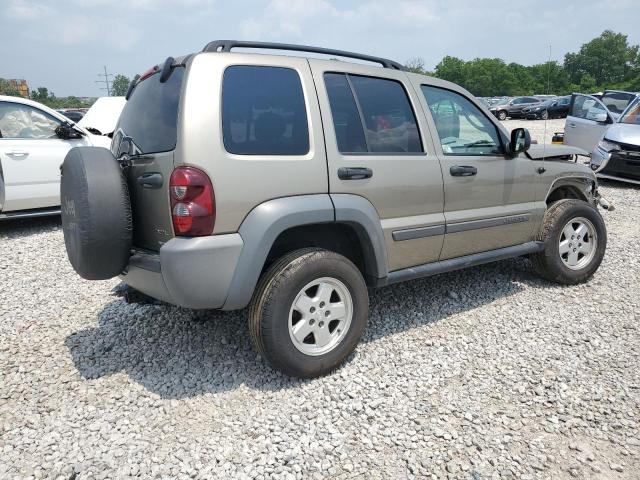 JEEP LIBERTY SP 2005 tan  gas 1J4GL48K35W517861 photo #4