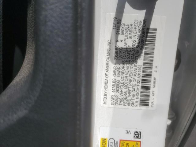 2020 HONDA ACCORD SPO - 1HGCV1F32LA011992