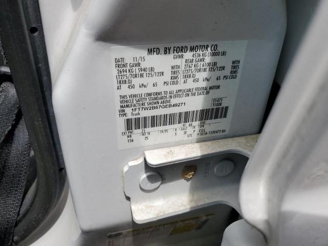 2016 FORD F250 SUPER - 1FT7W2B67GEB49271