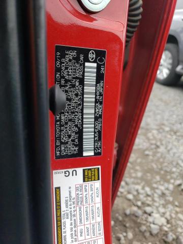 2020 TOYOTA PRIUS PRIM JTDKARFP4L3137590