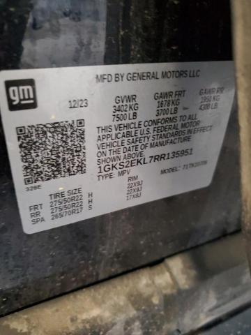2024 GMC YUKON DENA 1GKS2EKL7RR135951
