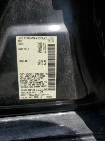 2018 NISSAN ALTIMA 2.5 1N4AL3AP5JC112193