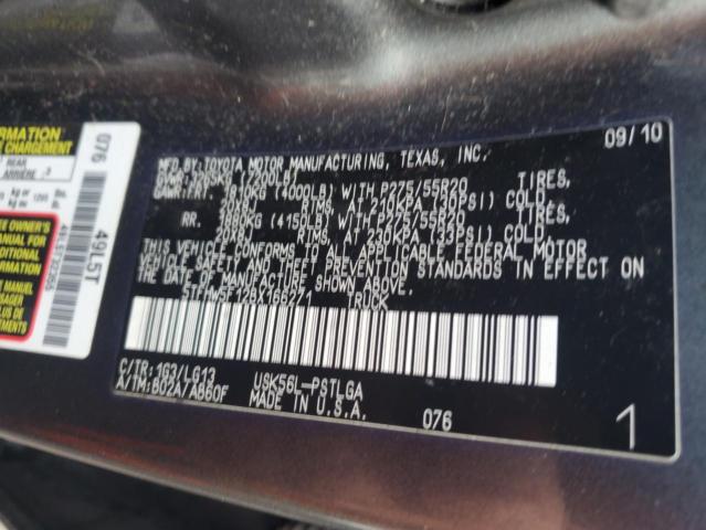 2011 TOYOTA TUNDRA CRE - 5TFHW5F12BX166271