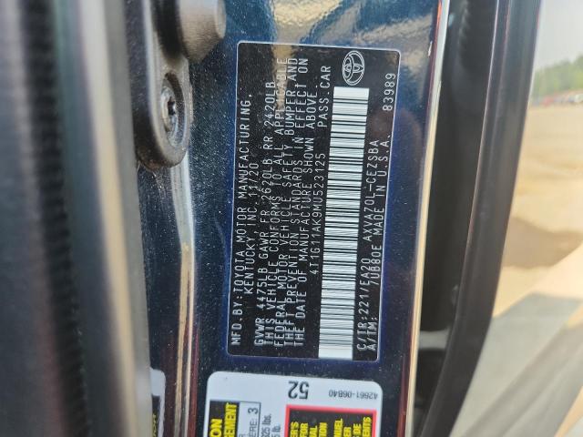 2021 TOYOTA CAMRY SE 4T1G11AK9MU523125