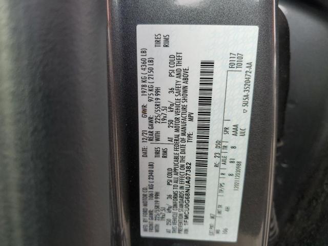 2022 FORD ESCAPE SE - 1FMCU0G68NUA07382