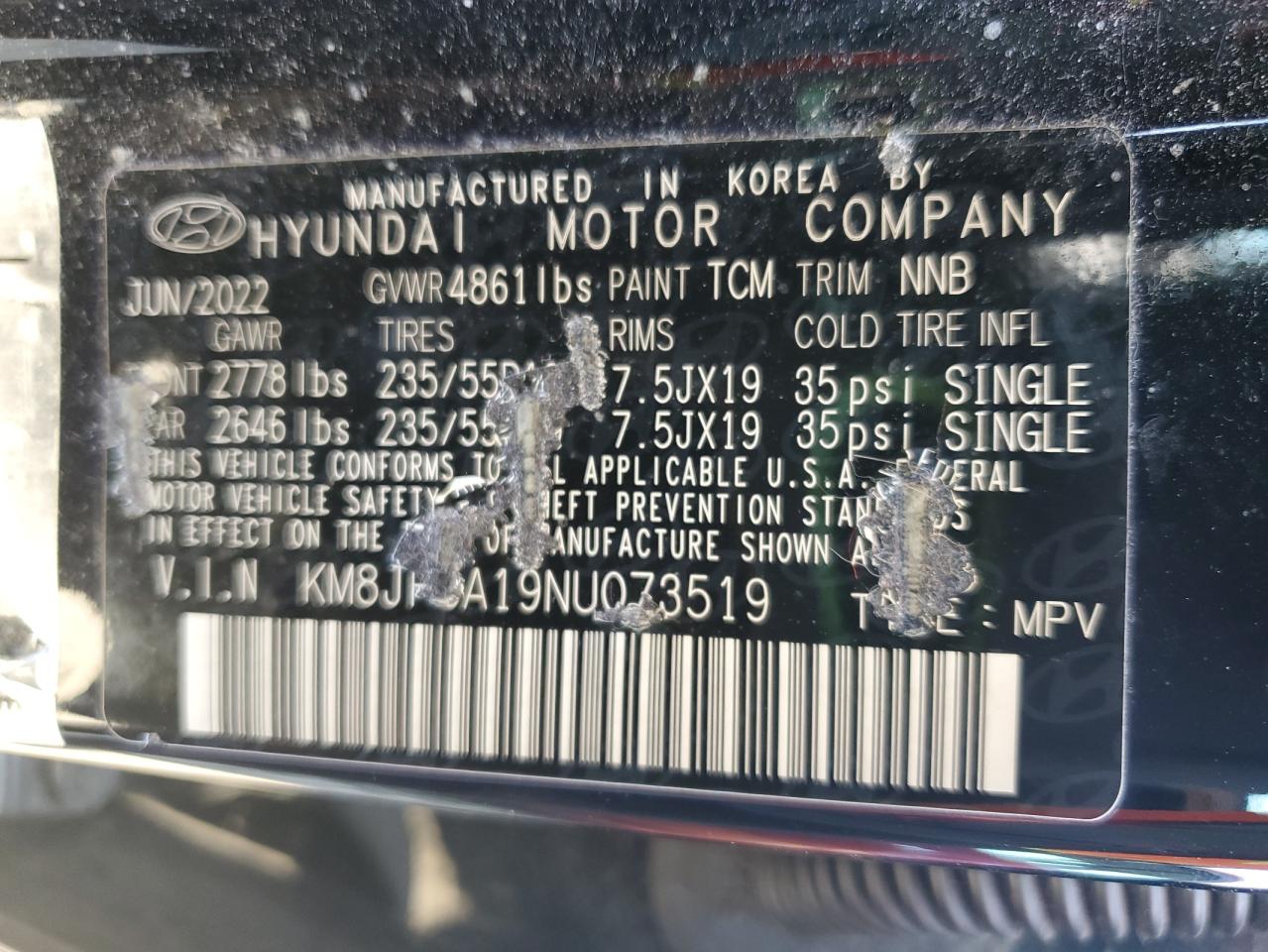 HYUNDAI TUCSON SEL CONVENIENCE