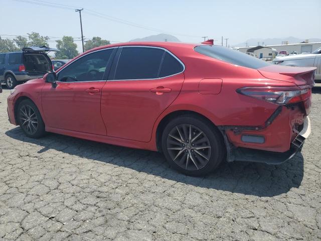 TOYOTA CAMRY SE 2021 red  gas 4T1G11AK5MU483173 photo #3