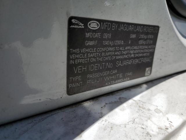 2019 JAGUAR XE SAJAR4FX9KCP48447