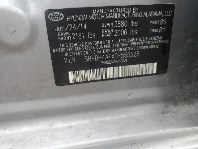 2015 HYUNDAI ELANTRA SE - 5NPDH4AEXFH555528