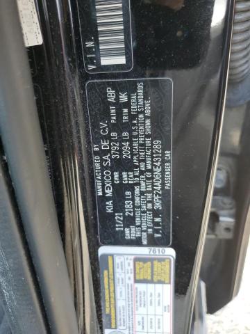 2022 KIA FORTE FE - 3KPF24AD6NE431289